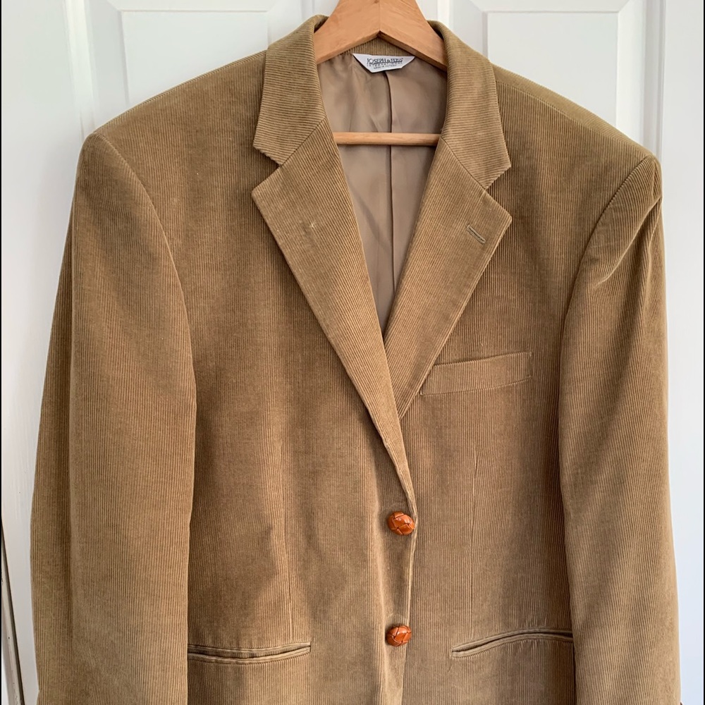 Men’s corduroy camel color sport coat like new